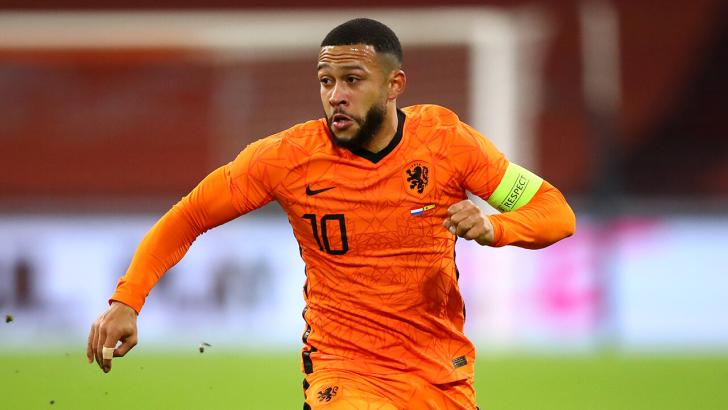 Netherlands forward Memphis Depay